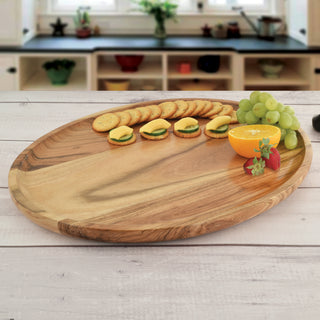 Acacia Wood Serveware #SB-17406 (Pack 6)