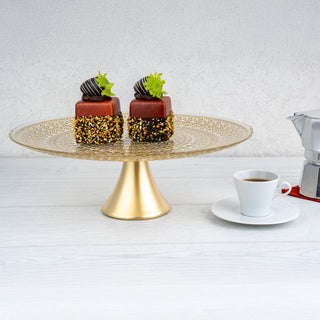 Arlene 1558F  Gold  - Cake Stand (Case Pack 2)