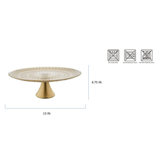 Arlene 1558F  Gold  - Cake Stand (Case Pack 2)