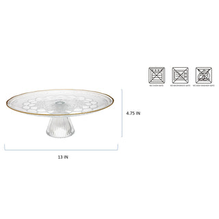 Dante 1721F  Gold - Cake Stand (Case Pack 2)