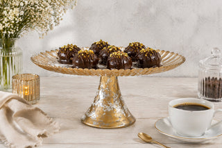 Astral 2160F (2506006) Cake Stand - Gold Patched Foil (Case Pack 4)