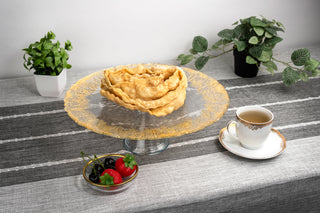 Felice 11523 Gold - Cake Stand (Case Pack 2)