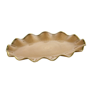 Glassware Oval Platter #RJ2682-006G (Case Pack 12)