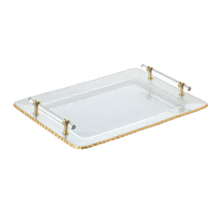 16.14" Glass Tray #RJ3587B-023G (Case Pack 4)