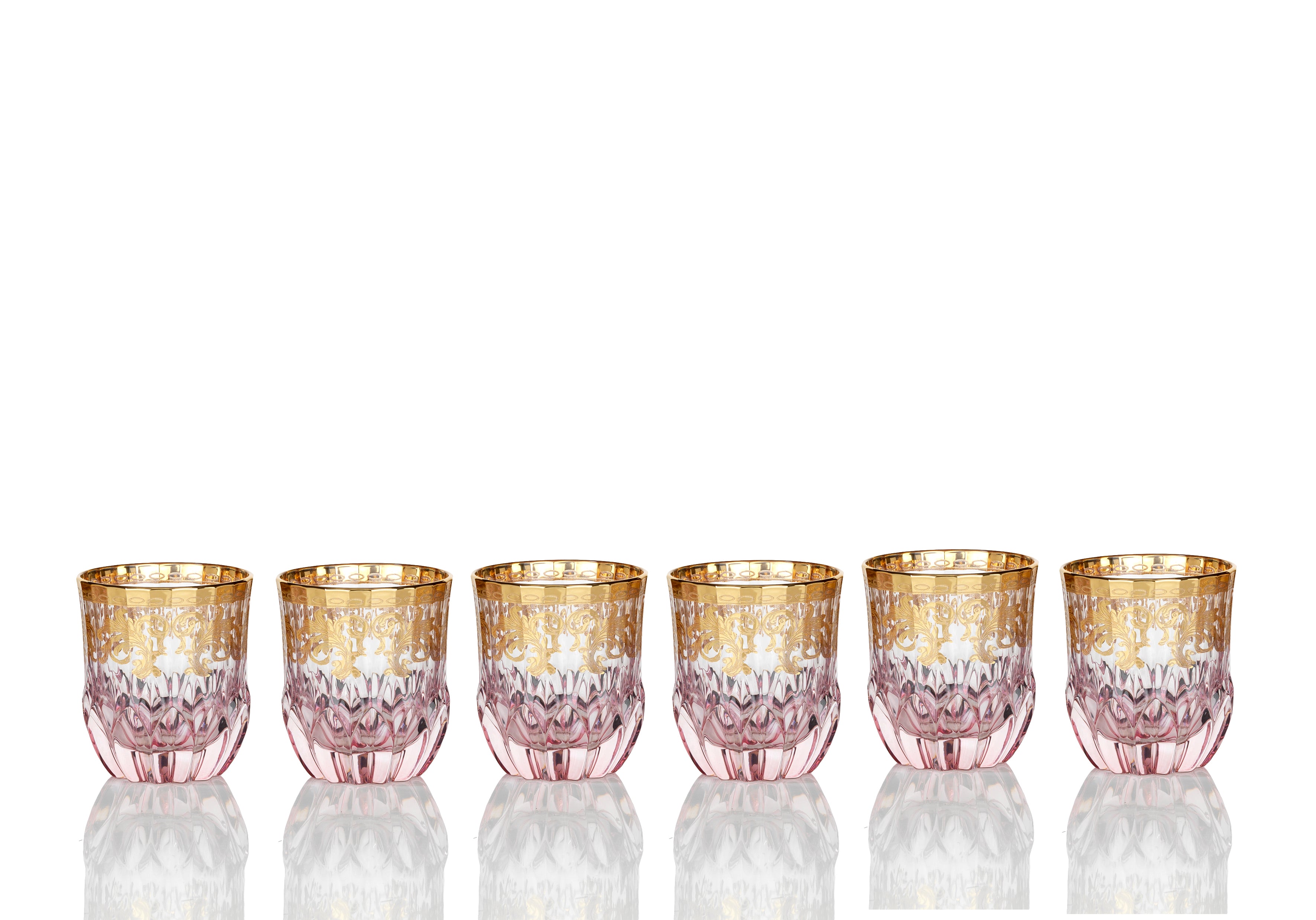 Barware Whisky Glass 503 Pink (Case Pack 1)