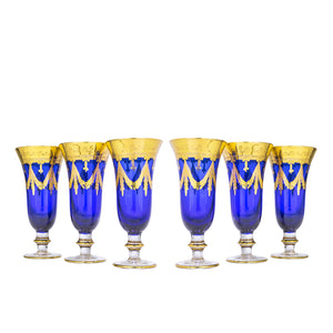Bar Ware Interglass Blue Flute #12973 ( Pack 1)