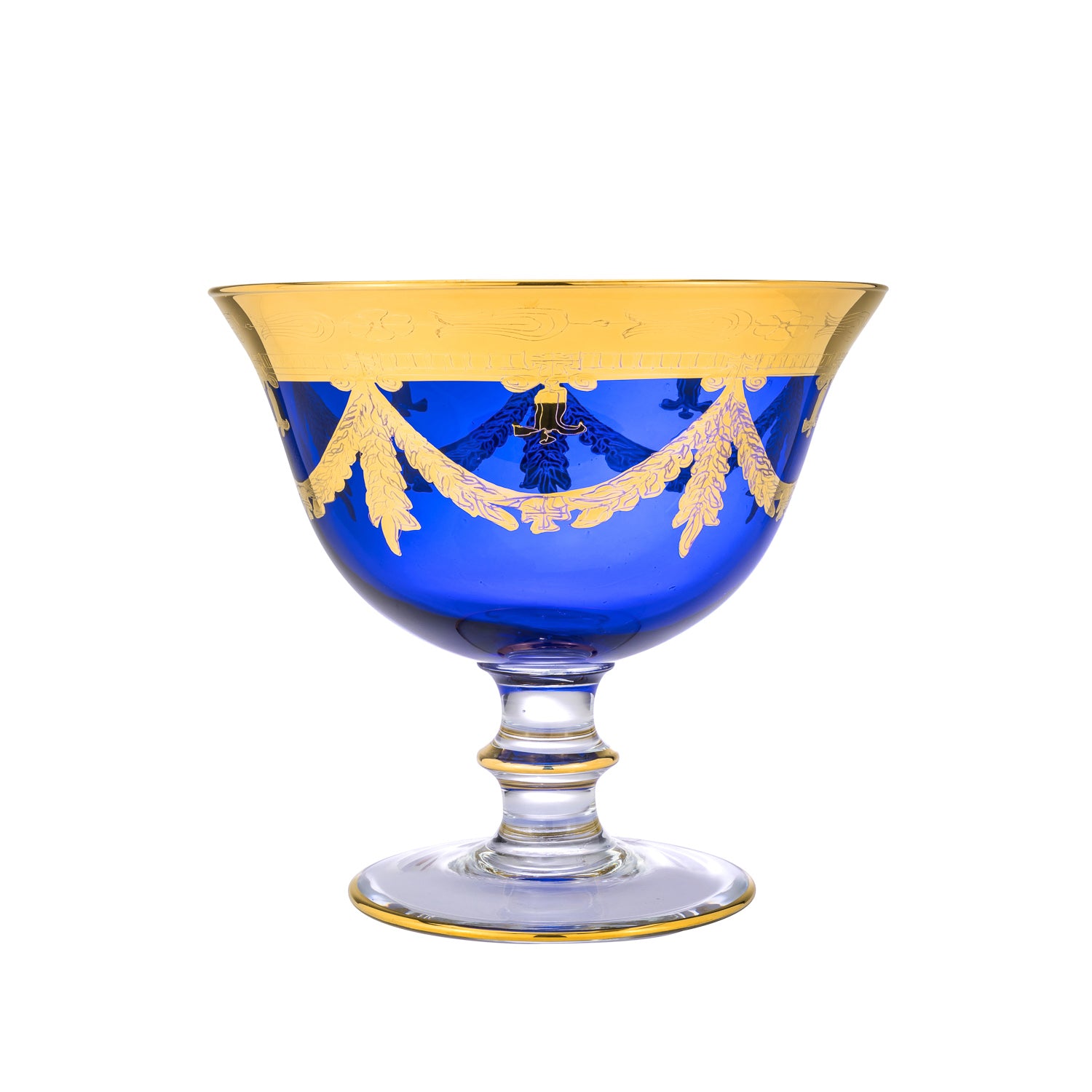 Interglass Blue Fruit Bowl #12987 (Pack 1)