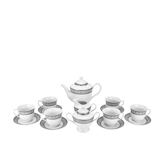 Tea Set #1347P-17 "Greek Key" (Pack 2)